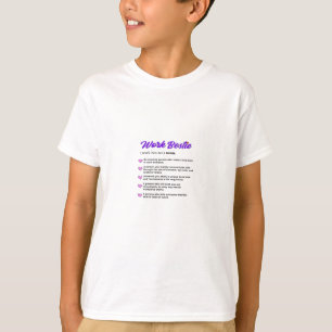 T-shirt Bestie de travail Définition Virale classique