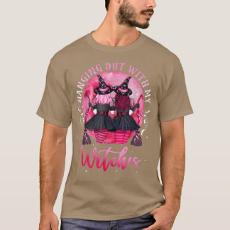 T-shirt Bestie Drôle Sorcière Halloween Halloween Hangout