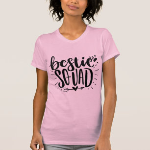T-shirt Bestie Squad BFF meilleure amitié Letting