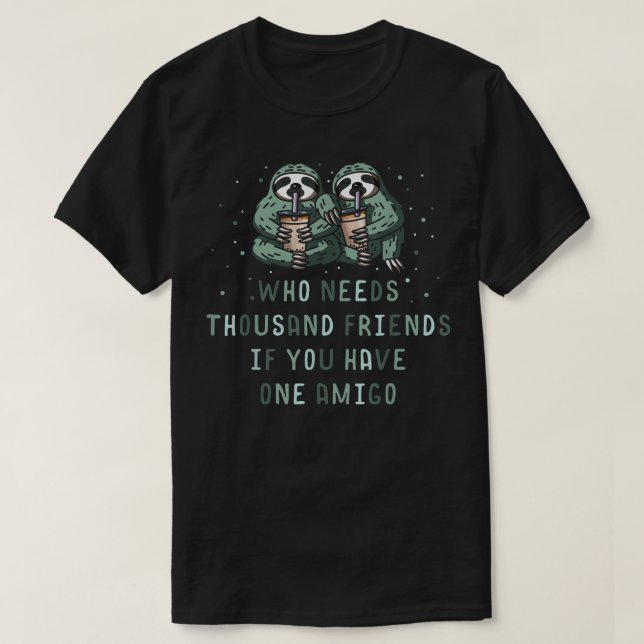 T-shirt Bestie Squad Meilleur Ami Pour Amitié (Design devant)