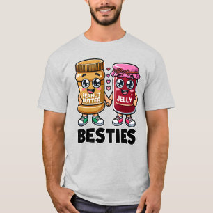 T-shirt Besties - Beurre d'arachide et gelée
