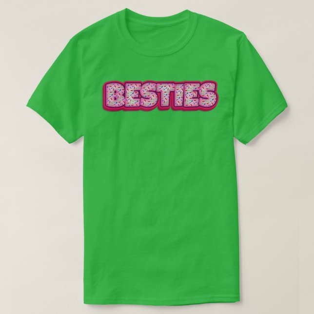 T-shirt Besties Cookies Baker Cookie Lover Baking Best Fri (Design devant)