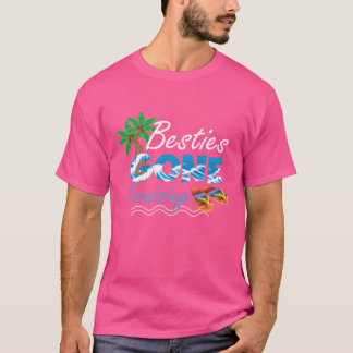 T-shirt Besties Gone Cruising chemise Cruising Ami drôle