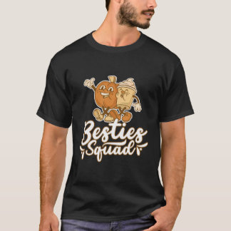 T-shirt Besties Squad Meilleur Ami Bestie Amitié Cute B