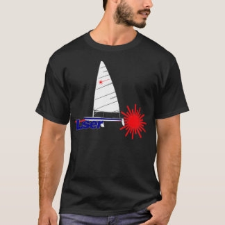 T-shirt Bestseller Classe laser voile canot laser