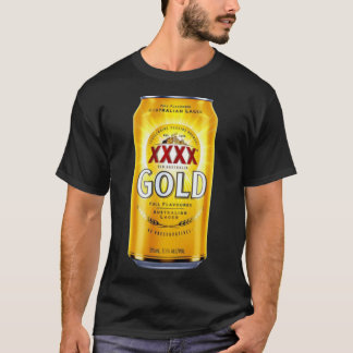 T-shirt Bestseller XXX Gold Can Logo Essentiel 