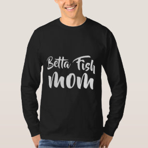 T-shirt Beta Betta Fish Maman Mignonne Animal Mère Pour Fi