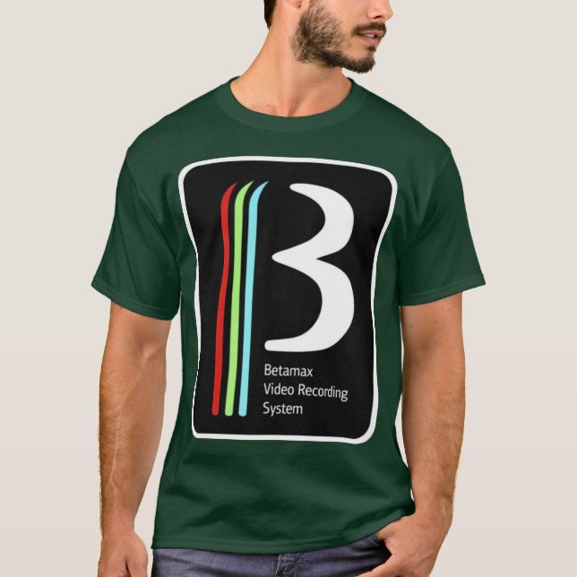 T-shirt Betamax (Devant)