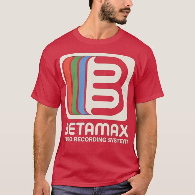 T-shirt Betamax (Devant)