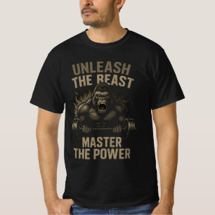 T-shirt Bête de Bodybuilding Puissance – Libérez la Force