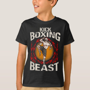 T-shirt Bête de kickboxing Arts martiaux brésiliens en dét