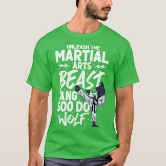 T-shirt Bête des arts martiaux Tang Soo Do