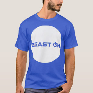 T-shirt Bête Sur L'Entraînement Cercle Gymnase Motivation 