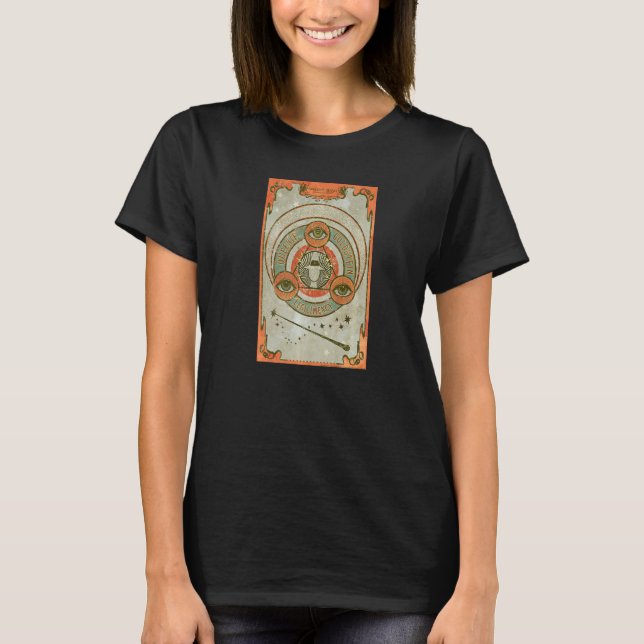 T-shirt Bêtes fantastiques Carte Tarot Queenie Goldstein (Devant)