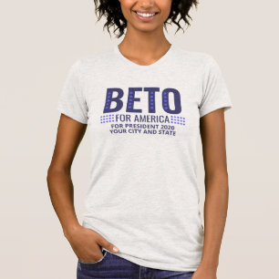 T-shirt Beto 2020 pour le Président Personalized