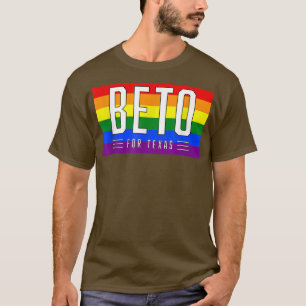 T-SHIRT BETO POUR GOUVERNEUR DU TEXAS FIERTE LGBTQ+