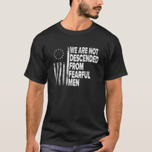 T-shirt Betsy Ross Drapeau USA Nous ne sommes pas descendu