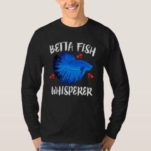 T-shirt Betta Fish Whisperer Propriétaire d'animal de comp