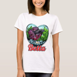 T-shirt Betta squad — élégant, féroce, imparable.
