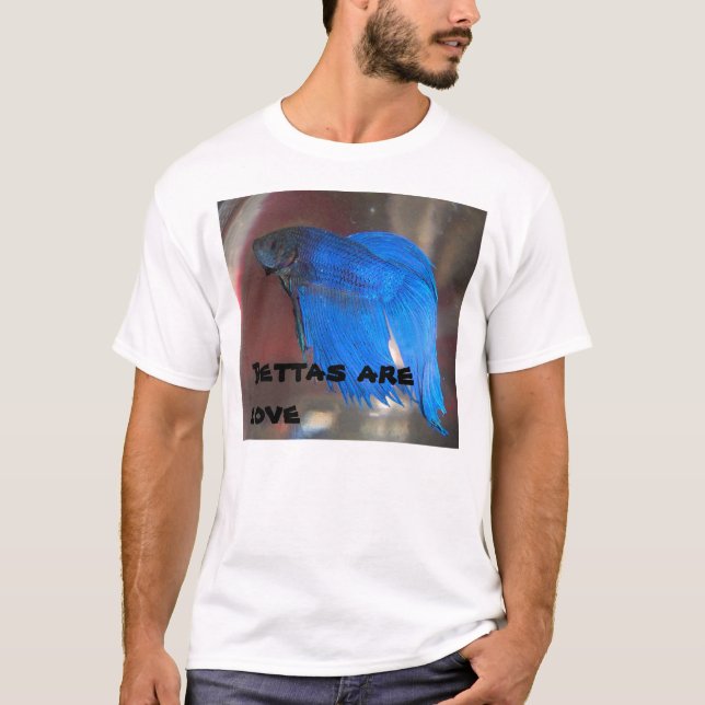 T-shirt Bettas sont amour (Devant)