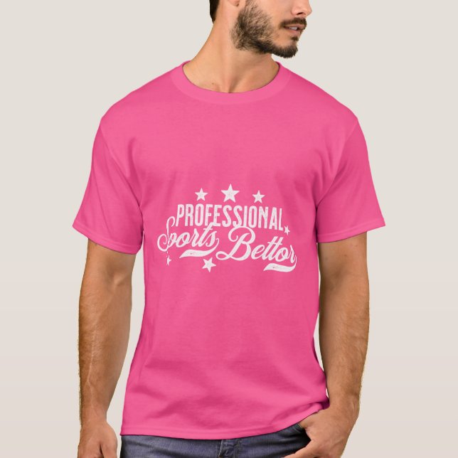 T-shirt Bettor de sport professionnel (Devant)