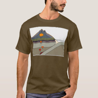 T-shirt Between a Rock and a Hard Place Geologic Subductio