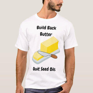 T-shirt Beurre arrière de build