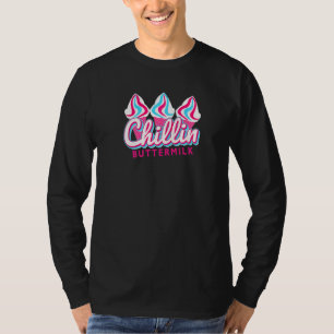 T-shirt Beurre Chillin Crème glacée Pop Art Buttermilk Co