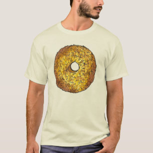 T-shirt Beurre Crunch Donut Doughnut Petit déjeuner Tee