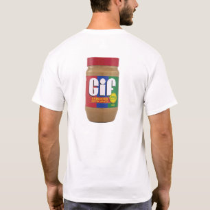 T-shirt Beurre d'arachide G dur GIF