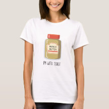 Beurre d'arachide Je suis avec toast drôle couple 