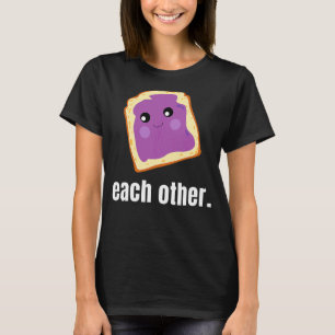 T-shirt Beurre D'Arachide Jelly Pour L'Autre Graphique Ali