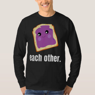 T-shirt Beurre D'Arachide Jelly Pour L'Autre Graphique Ali