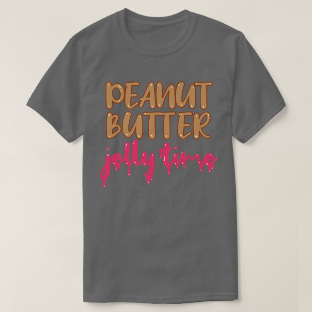 T-shirt Beurre d'arachide Jelly Temps BFF Amour Match Parf (Design devant)