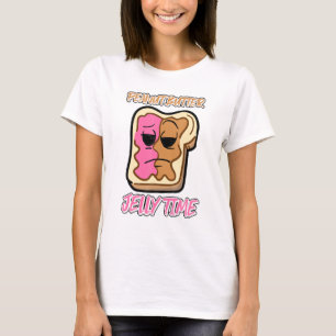 T-shirt Beurre D'Arachide mignonne Jelly Temps Pbj Pain De
