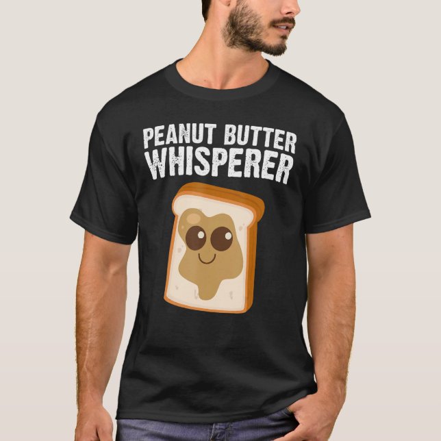T-shirt Beurre D'Arachide Pour Hommes Femmes Correspondant (Devant)