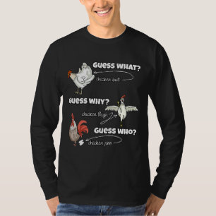 T-shirt Beurre De Poulet Devine Pourquoi Le Poulet