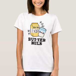 T-shirt Beurre Lait Drôle Nourriture Douille Laitière