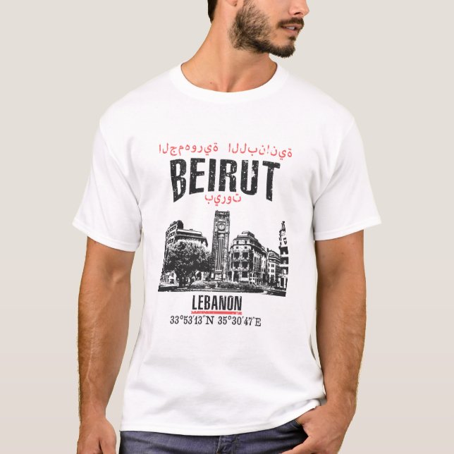 T-shirt Beyrouth (Devant)