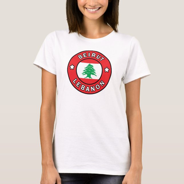 T-shirt Beyrouth Liban (Devant)