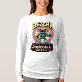 T-shirt Bezerk Intruder Alert World Tour Retro Arcade