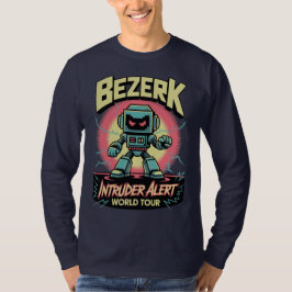 T-shirt Bezerk Intruder Alert World Tour Retro Arcade