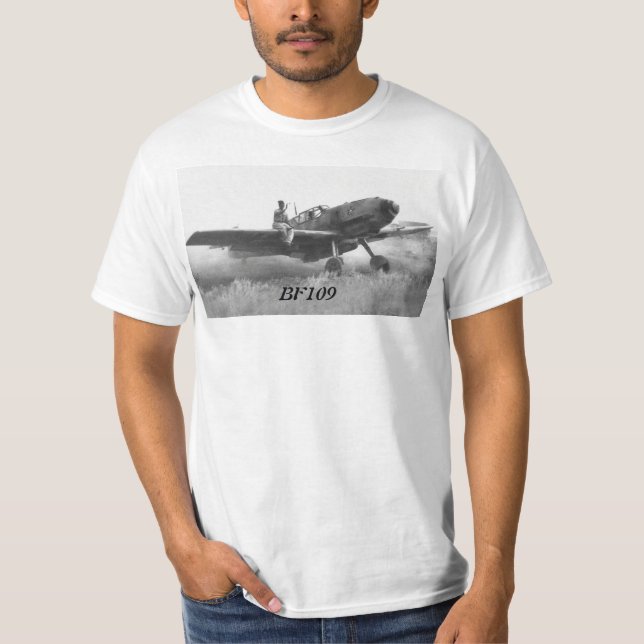 T-shirt BF109 e um mecanico (Devant)