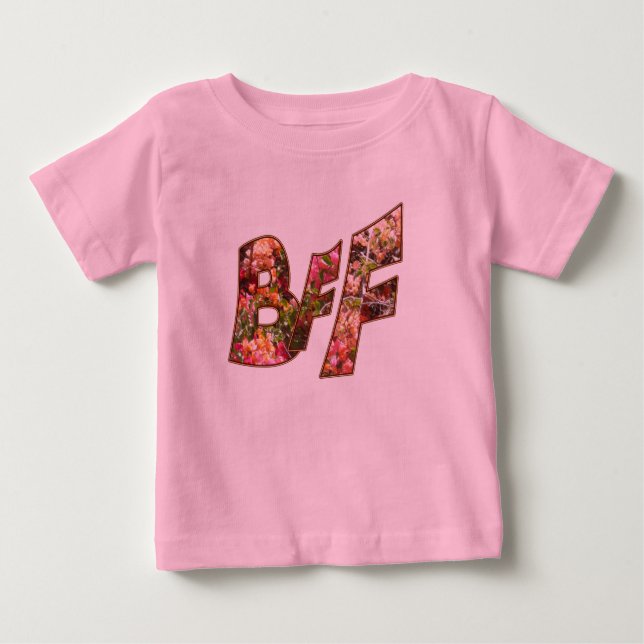 T-shirt BFF bébé personnalisable (Devant)
