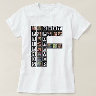 T-shirt BFF Best Friends Forever 15 Photo Collage Modèle