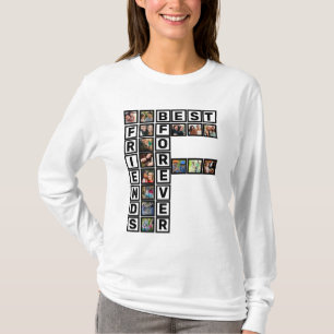 T-shirt BFF Best Friends Forever 15 Photo Collage Modèle