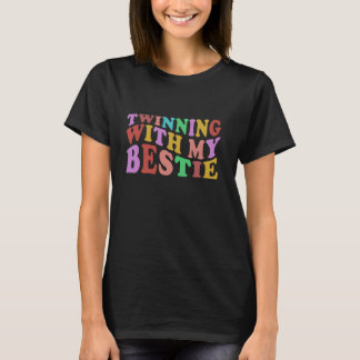 T-shirt BFF Spirit Week Girls Besties Correspondance 1