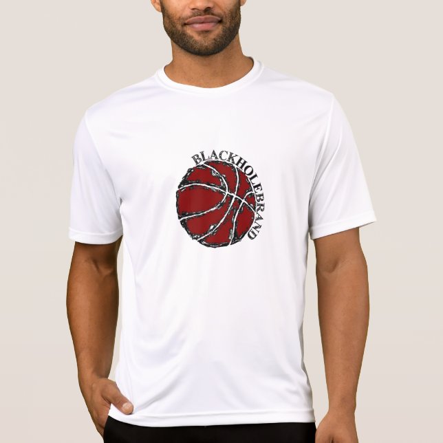 T-shirt BHB sur le rouge de cour (Devant)