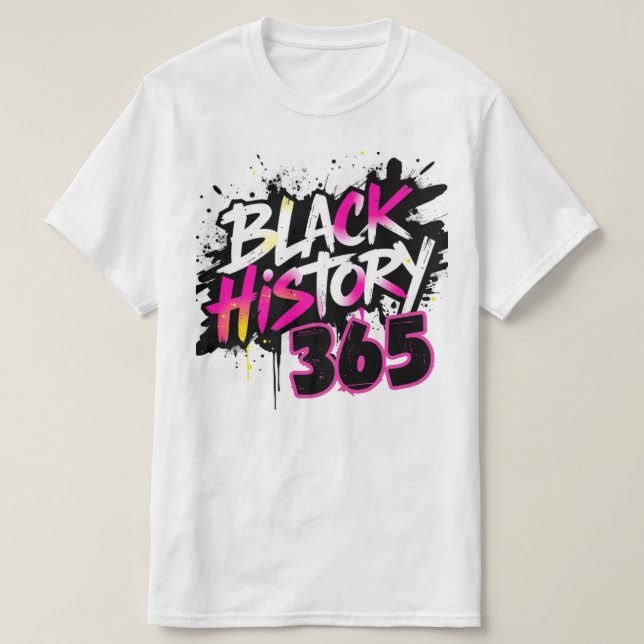 T-shirt bhm365 rose chaud (Design devant)