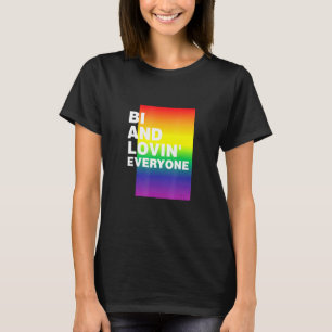T-shirt Bi Et Aimer Tout Le Monde Lgbtq Pride Bi Pride Bi